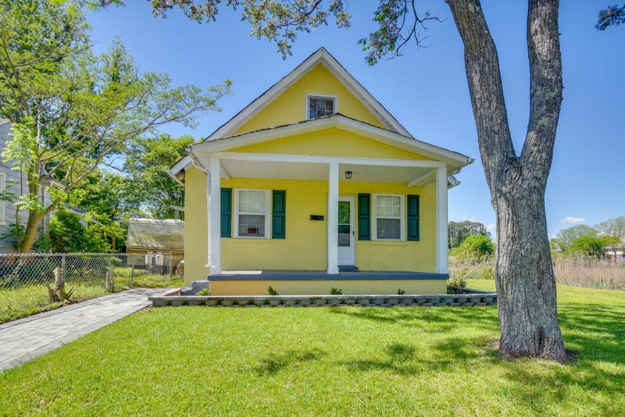 Charming Newport News Cottage Less Than 1 Mi To Ocean! Hampton Exterior photo